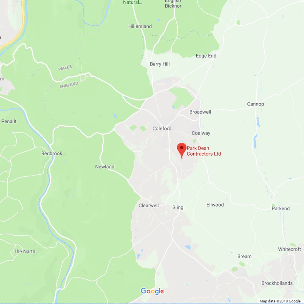 We're in the Forest of Dean Business Estate